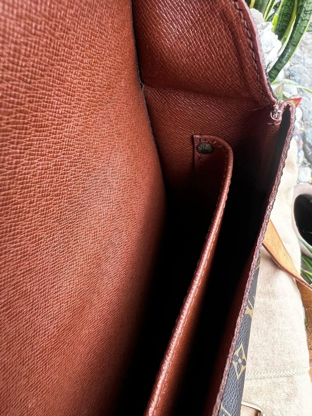 Authentic Louis Vuitton Vintage Cartouchière MM Monogram Crossbody - Picture 13 of 16
